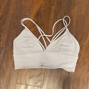 Criss-cross Lululemon sports bra